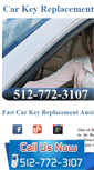 Mobile Screenshot of carkeyreplacement-austin.com